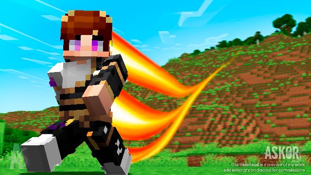 Miniatura de Minecraft de ejemplo