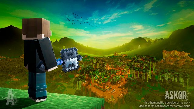 Miniatura de Minecraft de ejemplo